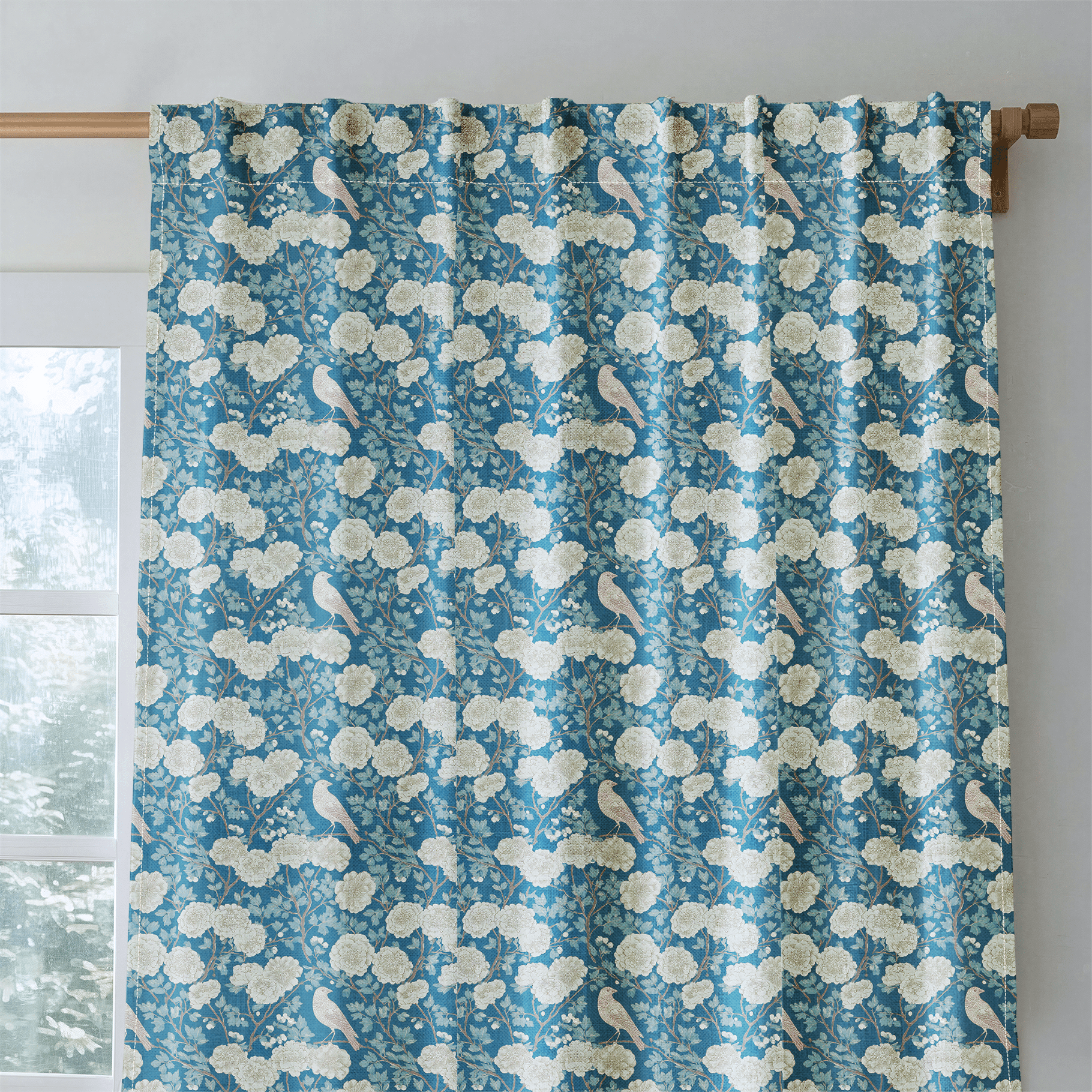 Frances Toile - Curtain Panel - The Drapery