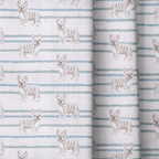 Frenchie Stripes - Curtain Panel - The Drapery