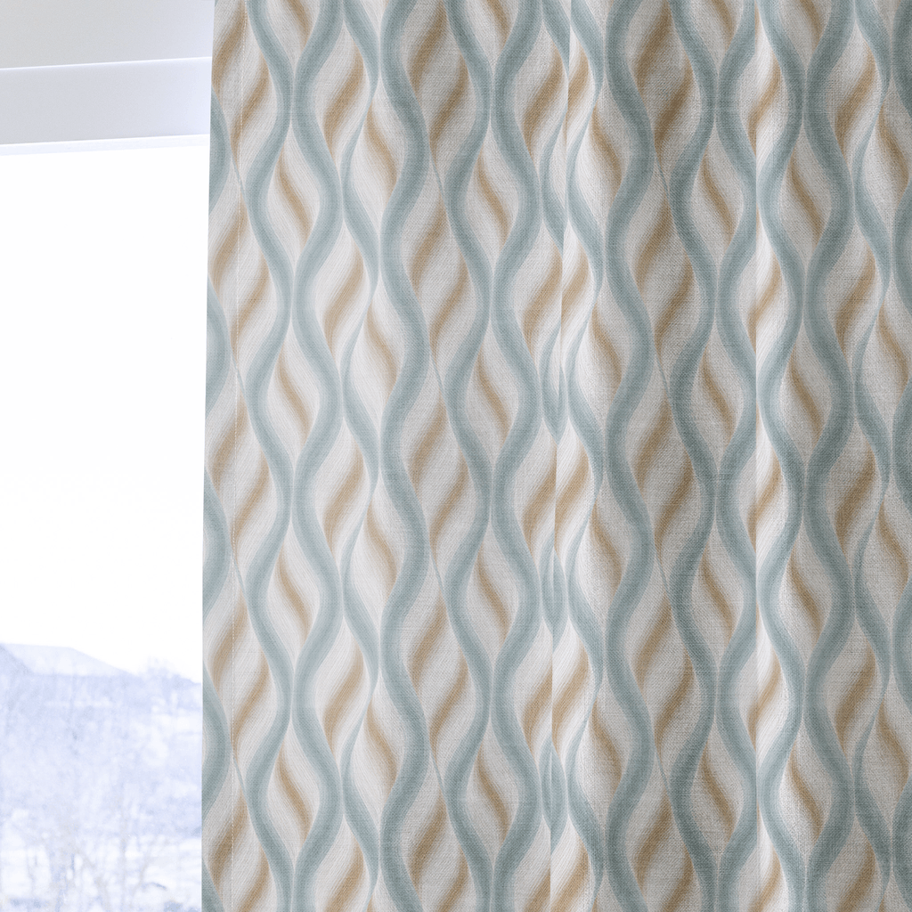Freya Waves - Curtain Panel - The Drapery
