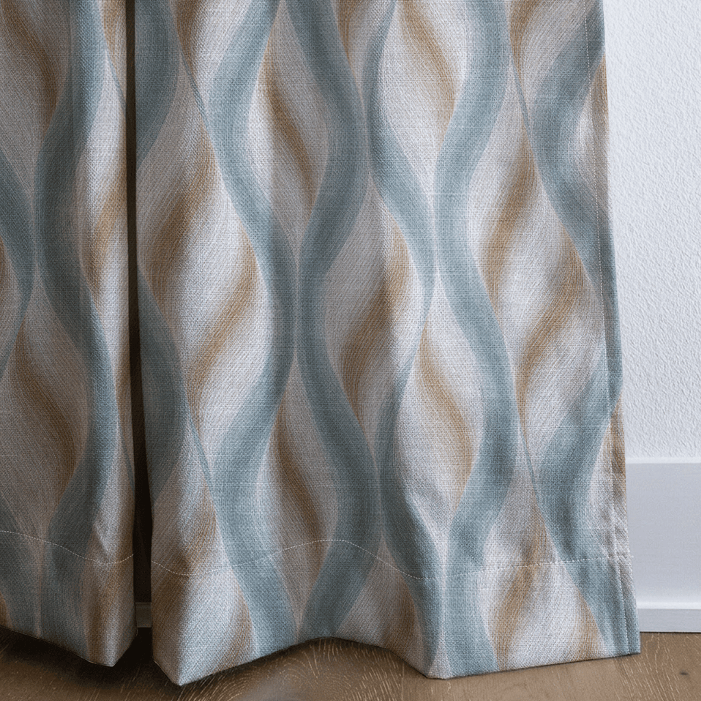 Freya Waves - Curtain Panel - The Drapery