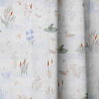 Froggy Pond - Curtain Panel - The Drapery