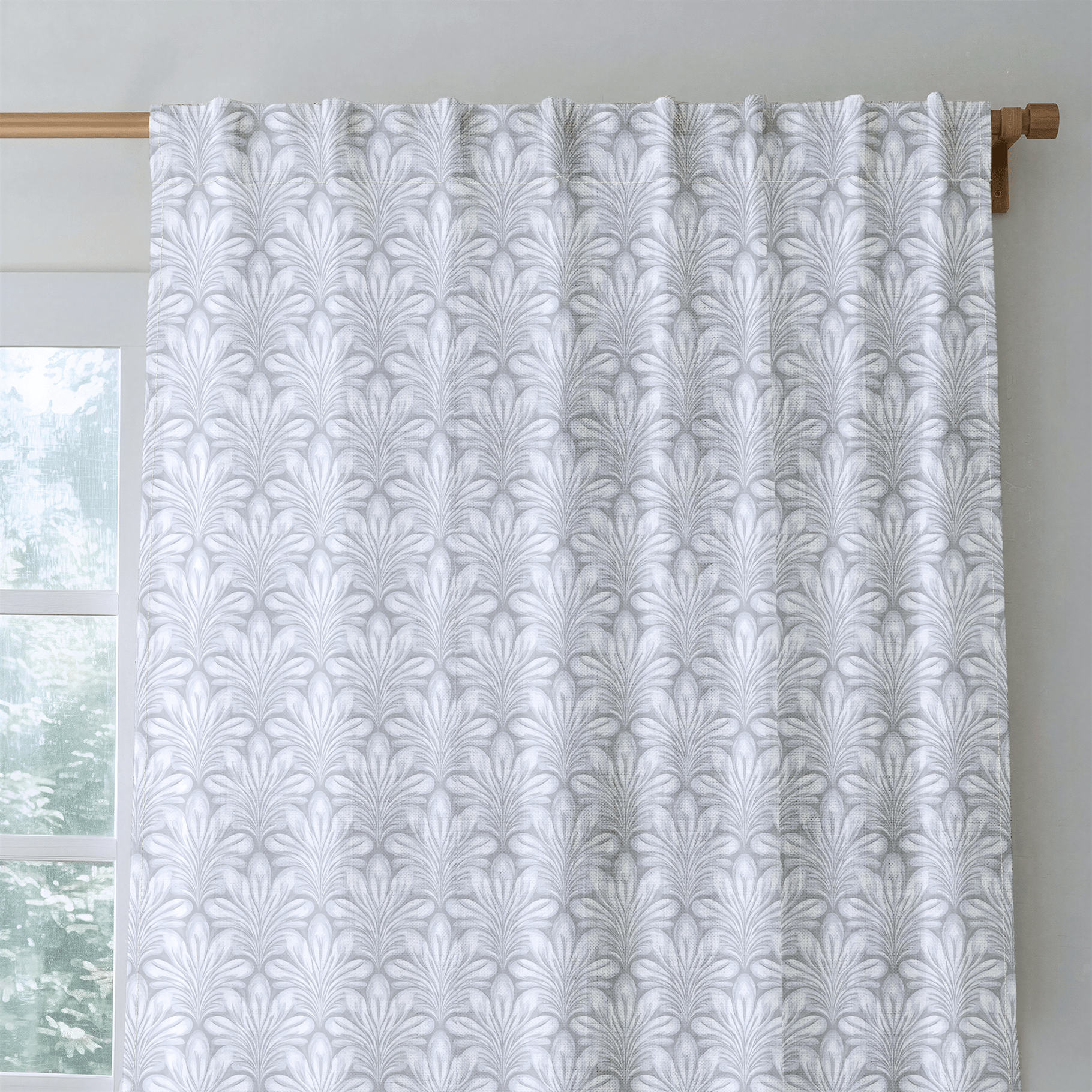 Frost - Curtain Panel - The Drapery