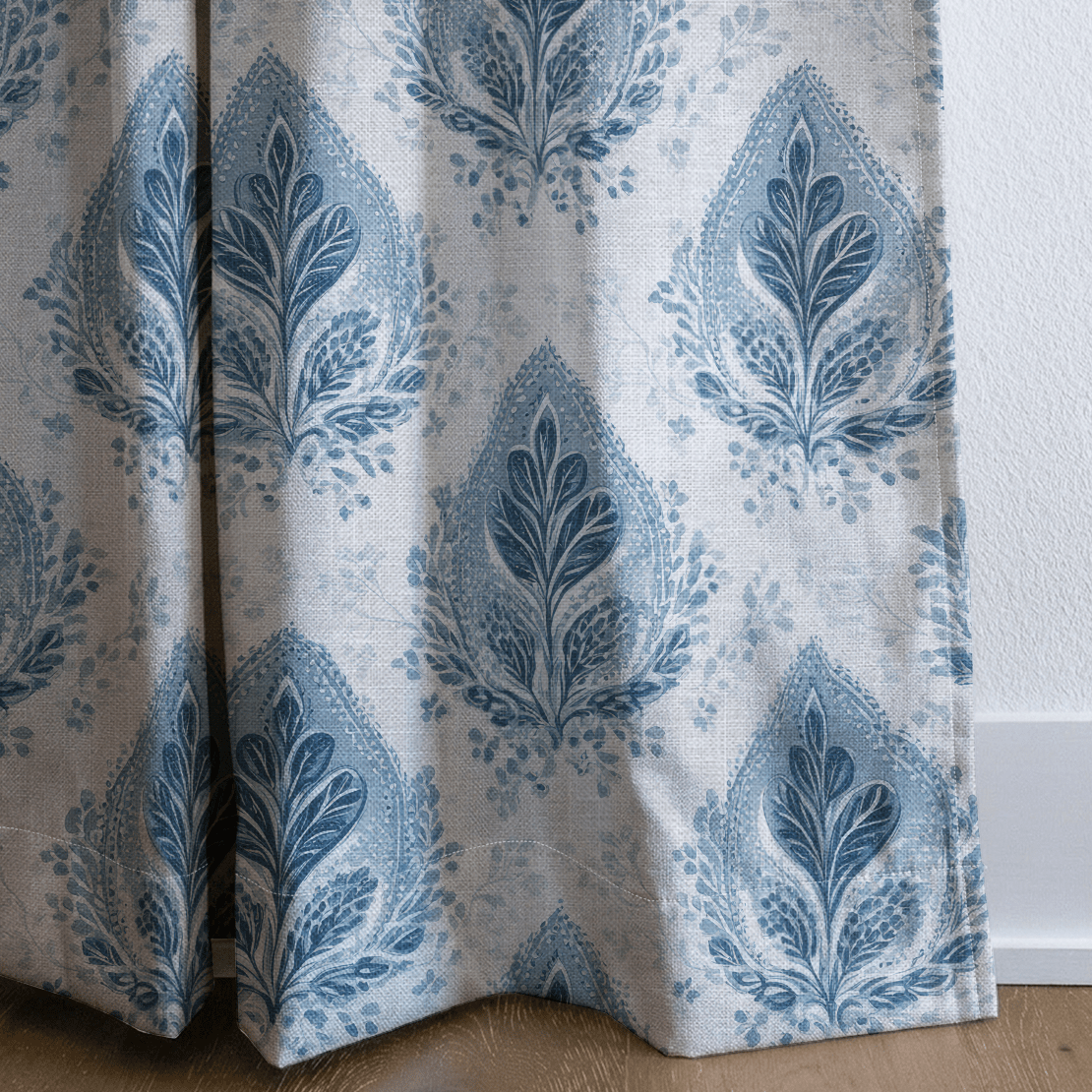 Frost Fern - Curtain Panel - The Drapery