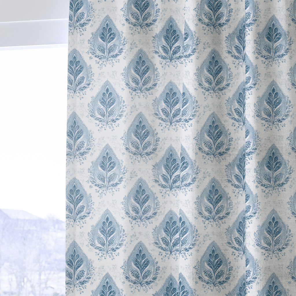Frost Fern - Curtain Panel - The Drapery