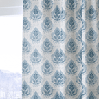 Frost Fern - Curtain Panel - The Drapery