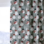 Frosted Companions - Curtain Panel - The Drapery