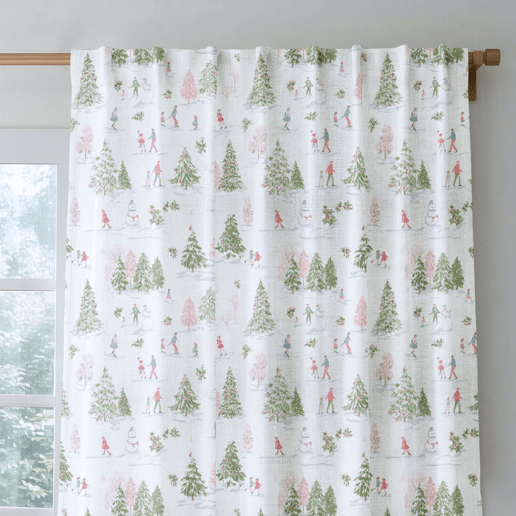 Frosted Forest - Curtain Panel - The Drapery