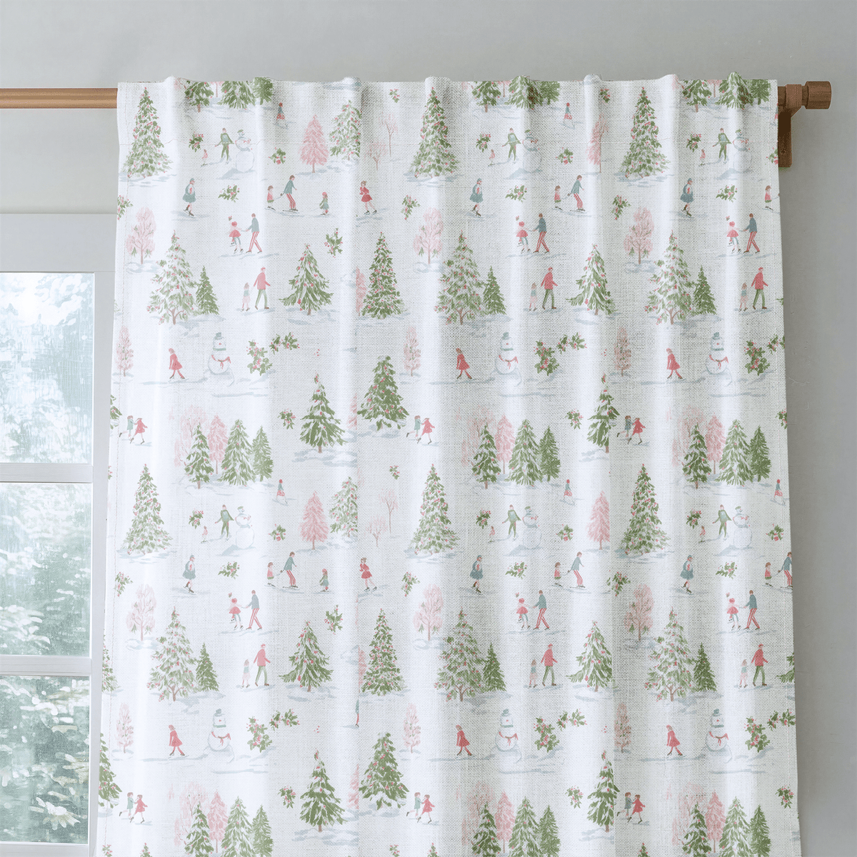 Frosted Forest - Curtain Panel - The Drapery