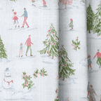 Frosted Forest - Curtain Panel - The Drapery