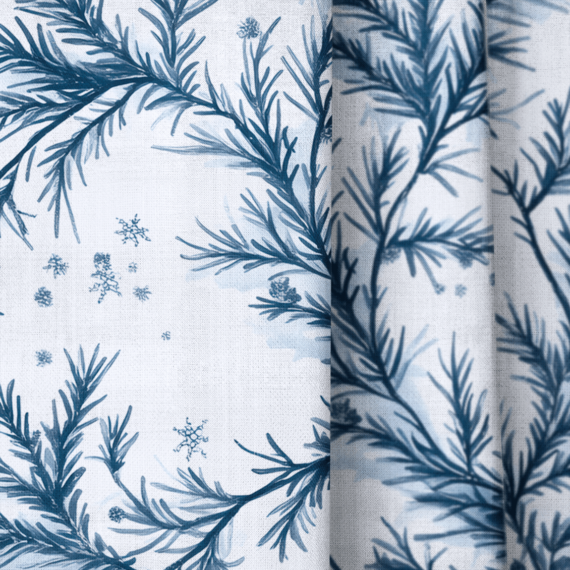 Frosted Pine - Curtain Panel - The Drapery