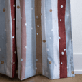 Frosted Stripes - Curtain Panel - The Drapery