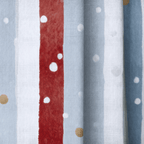 Frosted Stripes - Curtain Panel - The Drapery