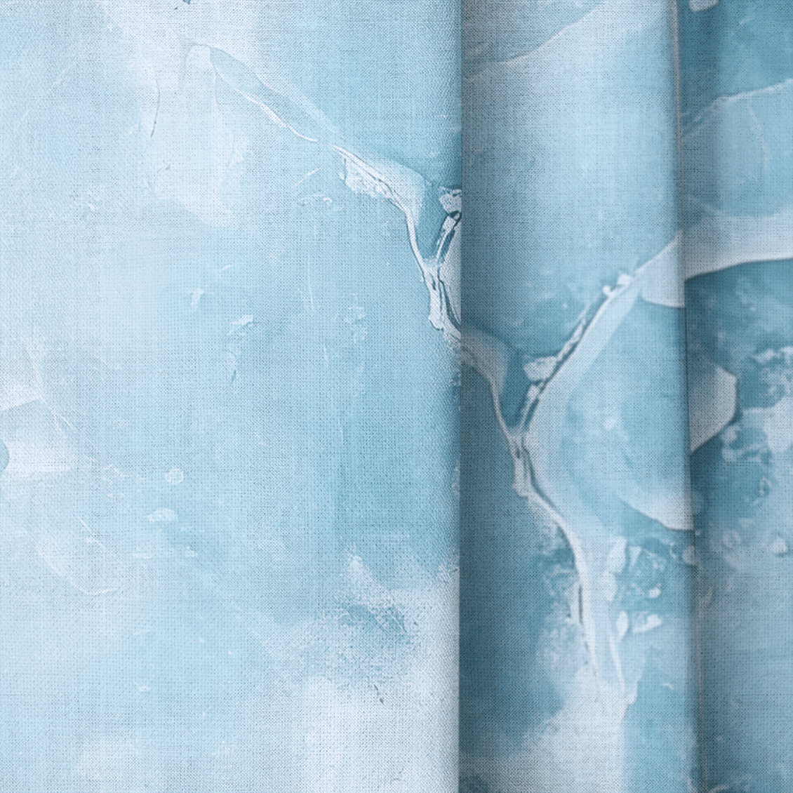 Frozen Elegance - Curtain Panel - The Drapery
