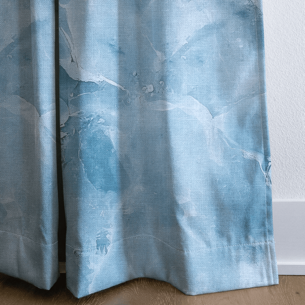 Frozen Elegance - Curtain Panel - The Drapery