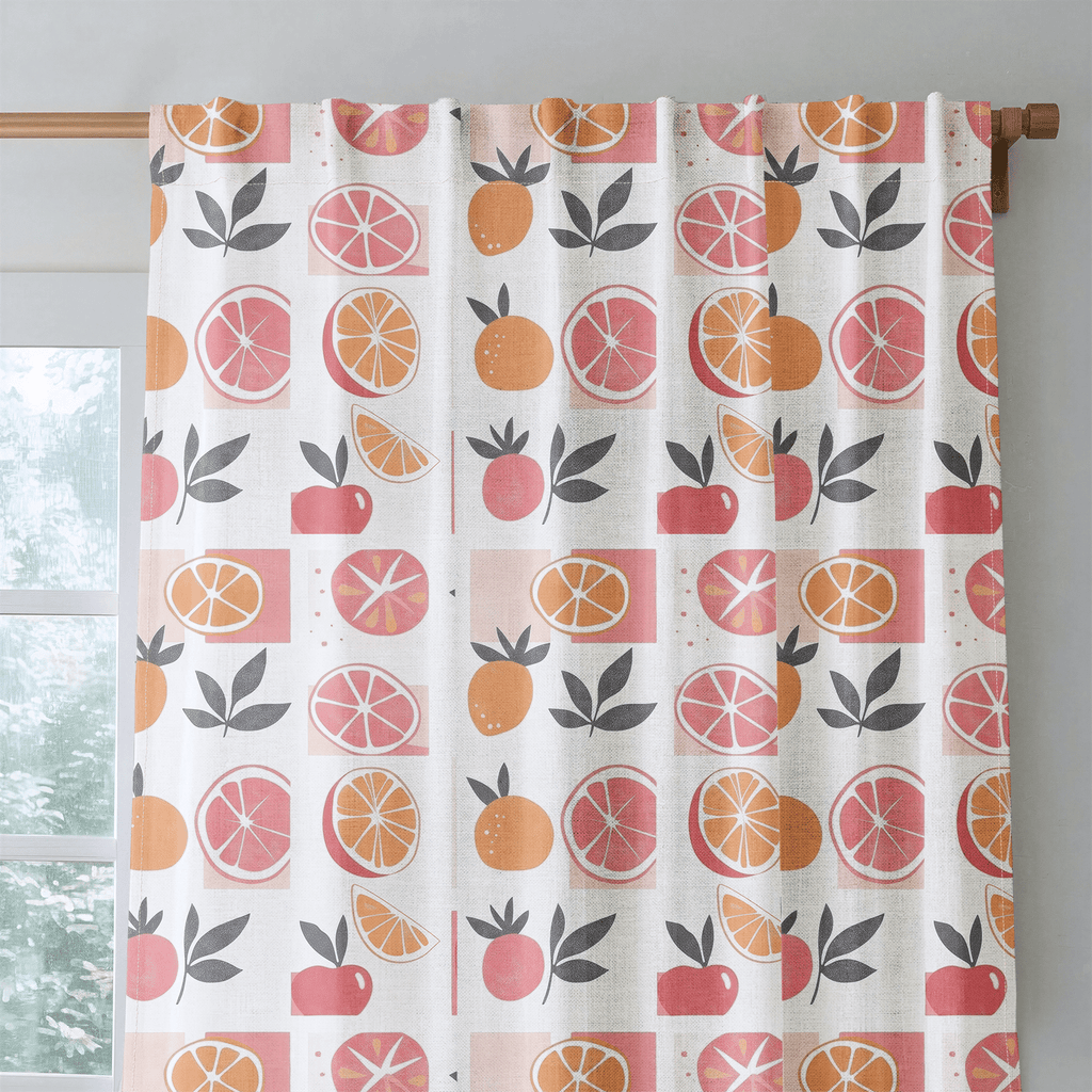 Fruit Loop - Curtain Panel - The Drapery