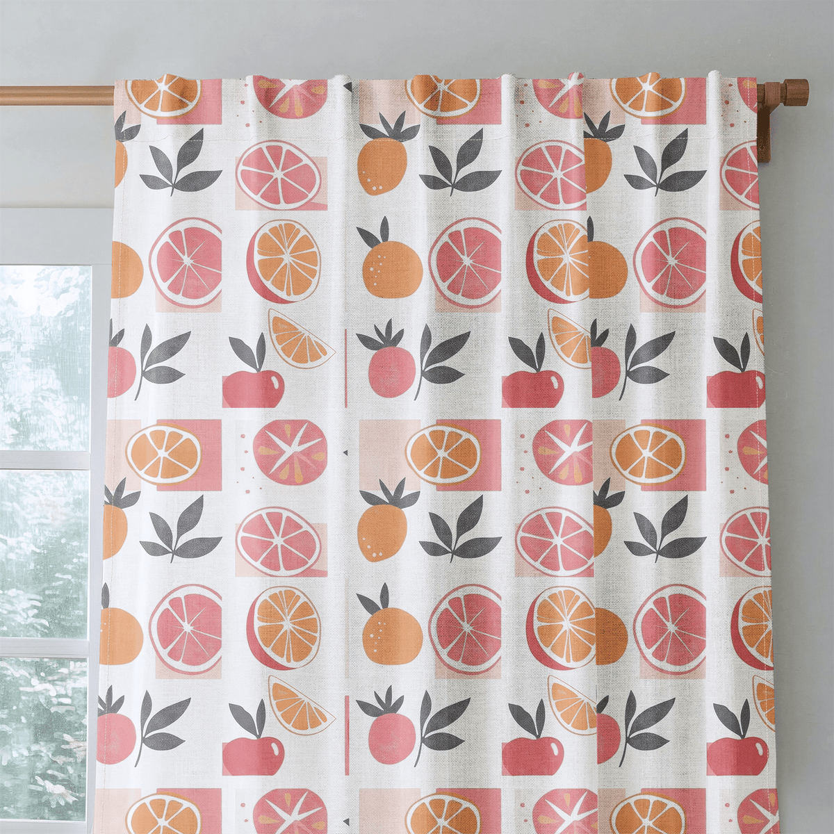 Fruit Loop - Curtain Panel - The Drapery