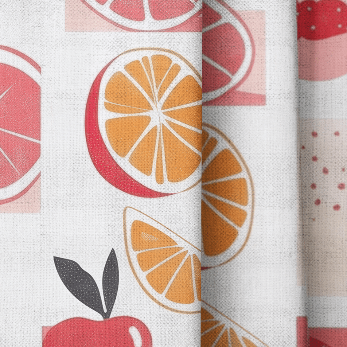 Fruit Loop - Curtain Panel - The Drapery