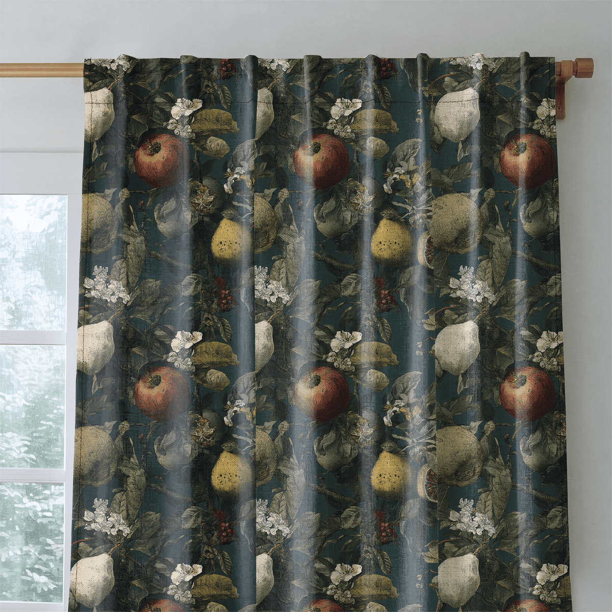 Fruitful Blooms - Curtain Panel - The Drapery