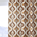 Funky Flow - Curtain Panel - The Drapery
