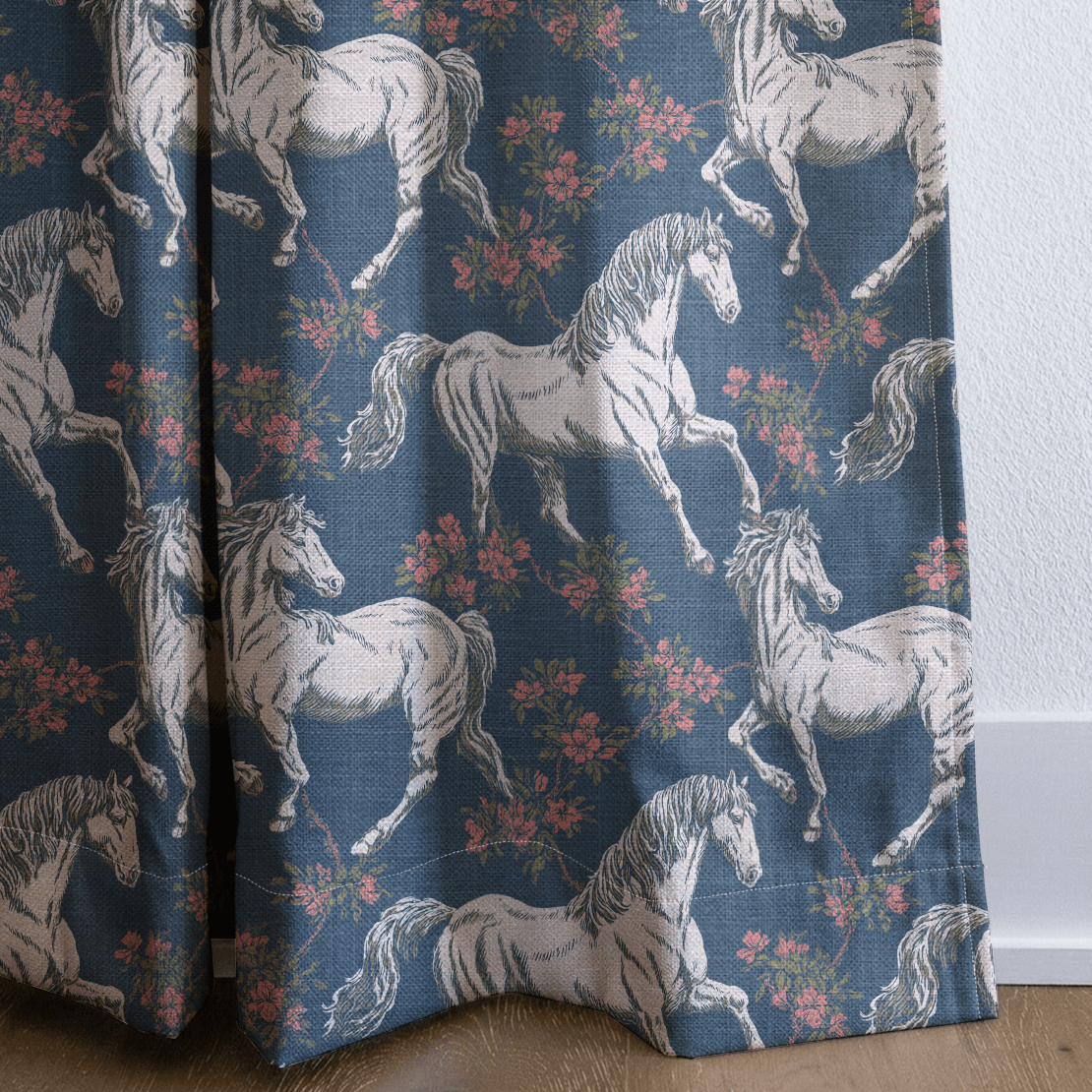 Galloping Gardens - Curtain Panel - The Drapery