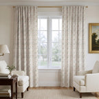 Garden Bunnies - Curtain Panel - The Drapery