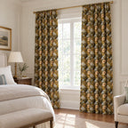Garden Hour Auburn - Curtain Panel - The Drapery