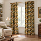 Garden Hour Auburn - Curtain Panel - The Drapery