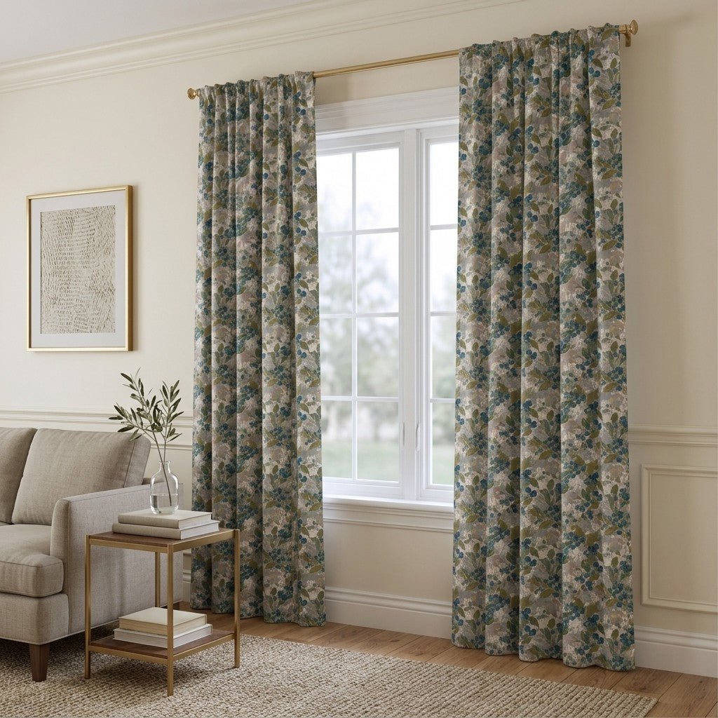 Garden Lane - Curtain Panel - The Drapery