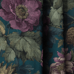Garden Night - Curtain Panel - The Drapery