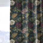 Garden Night - Curtain Panel - The Drapery