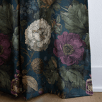 Garden Night - Curtain Panel - The Drapery