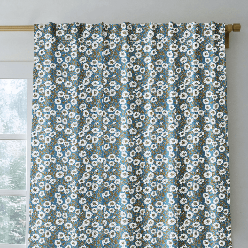 Garden Posy - Curtain Panel - The Drapery