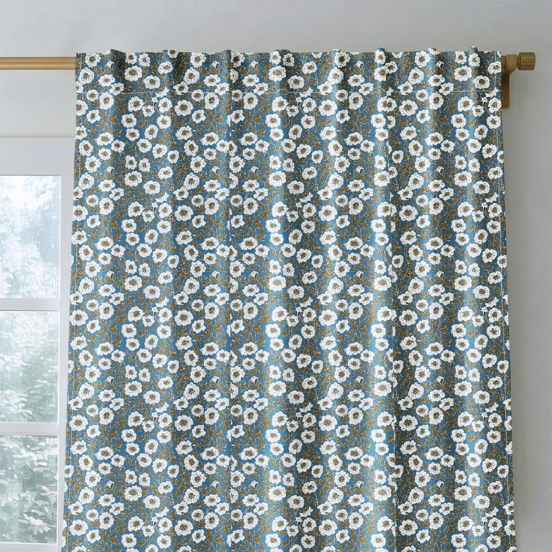 Garden Posy - Curtain Panel - The Drapery