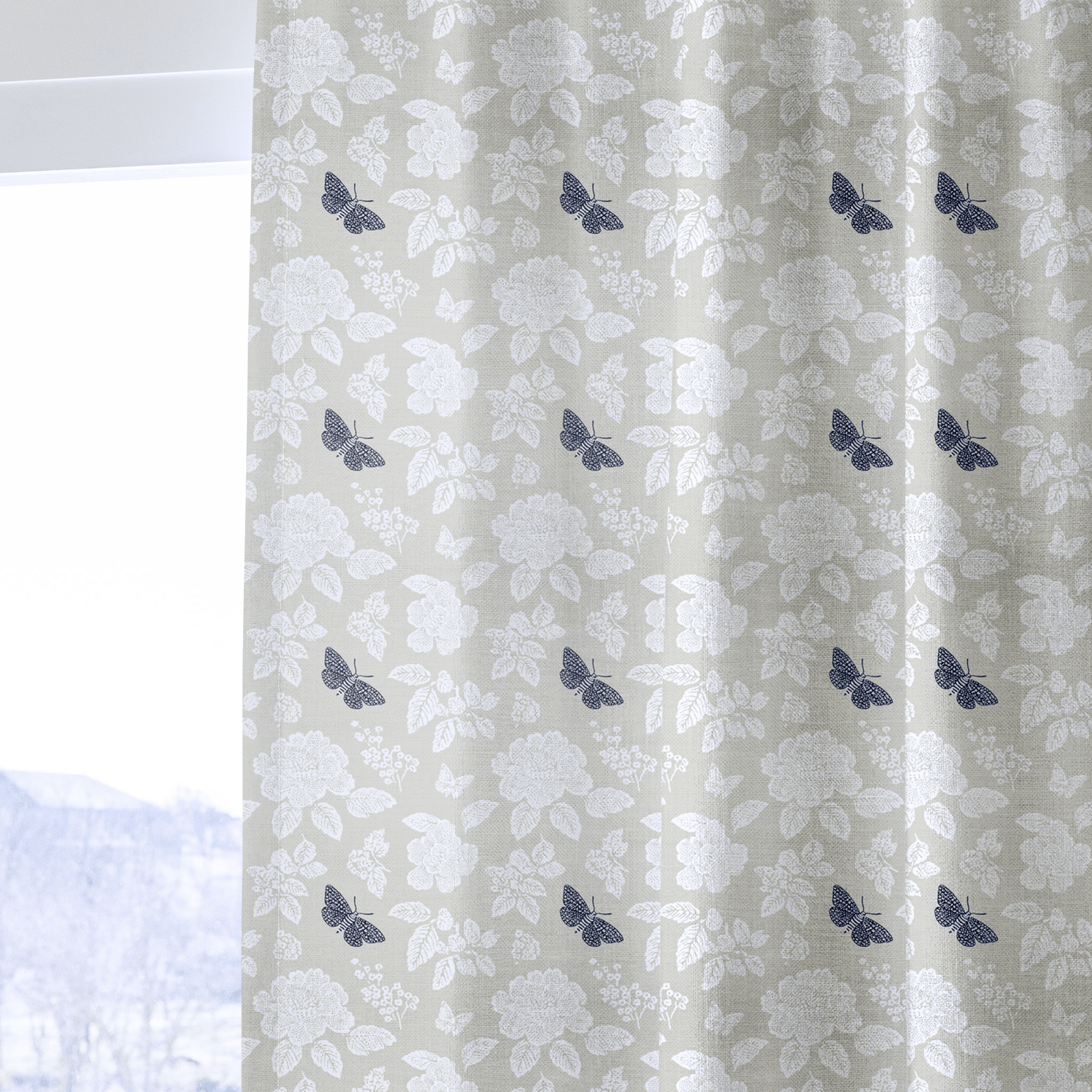 Garden Story - Curtain Panel - The Drapery