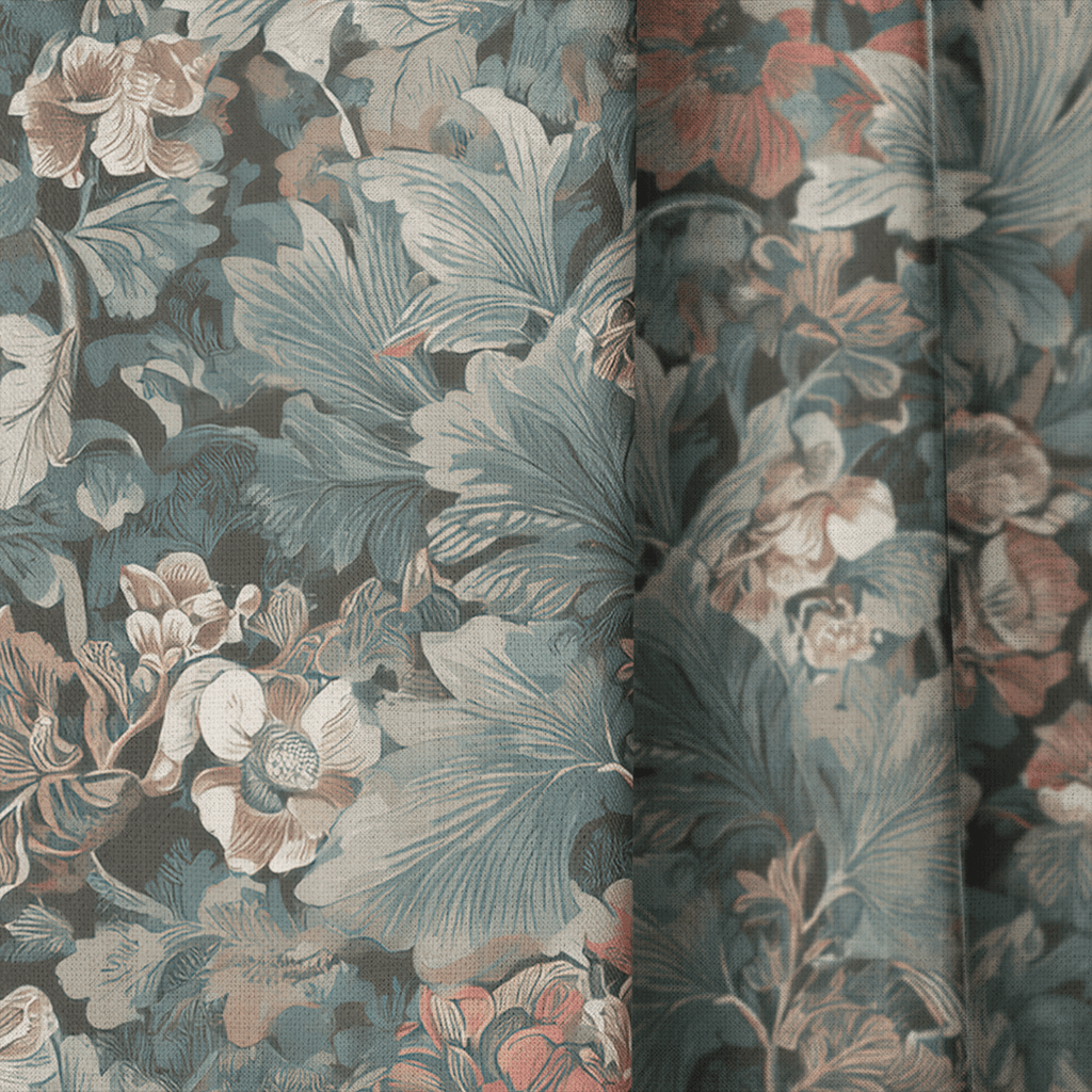 Garden Weave Pattern - Curtain Panel - The Drapery