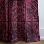 Garnet Mosaic - Curtain Panel - The Drapery