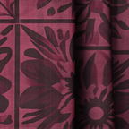 Garnet Mosaic - Curtain Panel - The Drapery