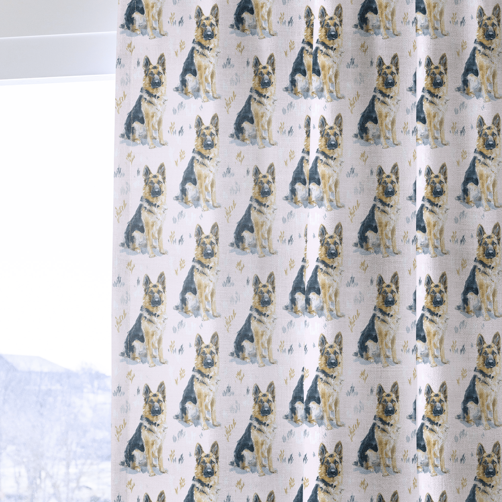 Gentle Giant - Curtain Panel - The Drapery