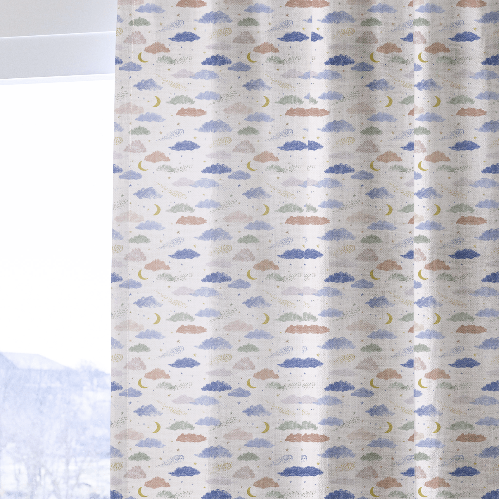 Gentle Glow - Curtain Panel - The Drapery