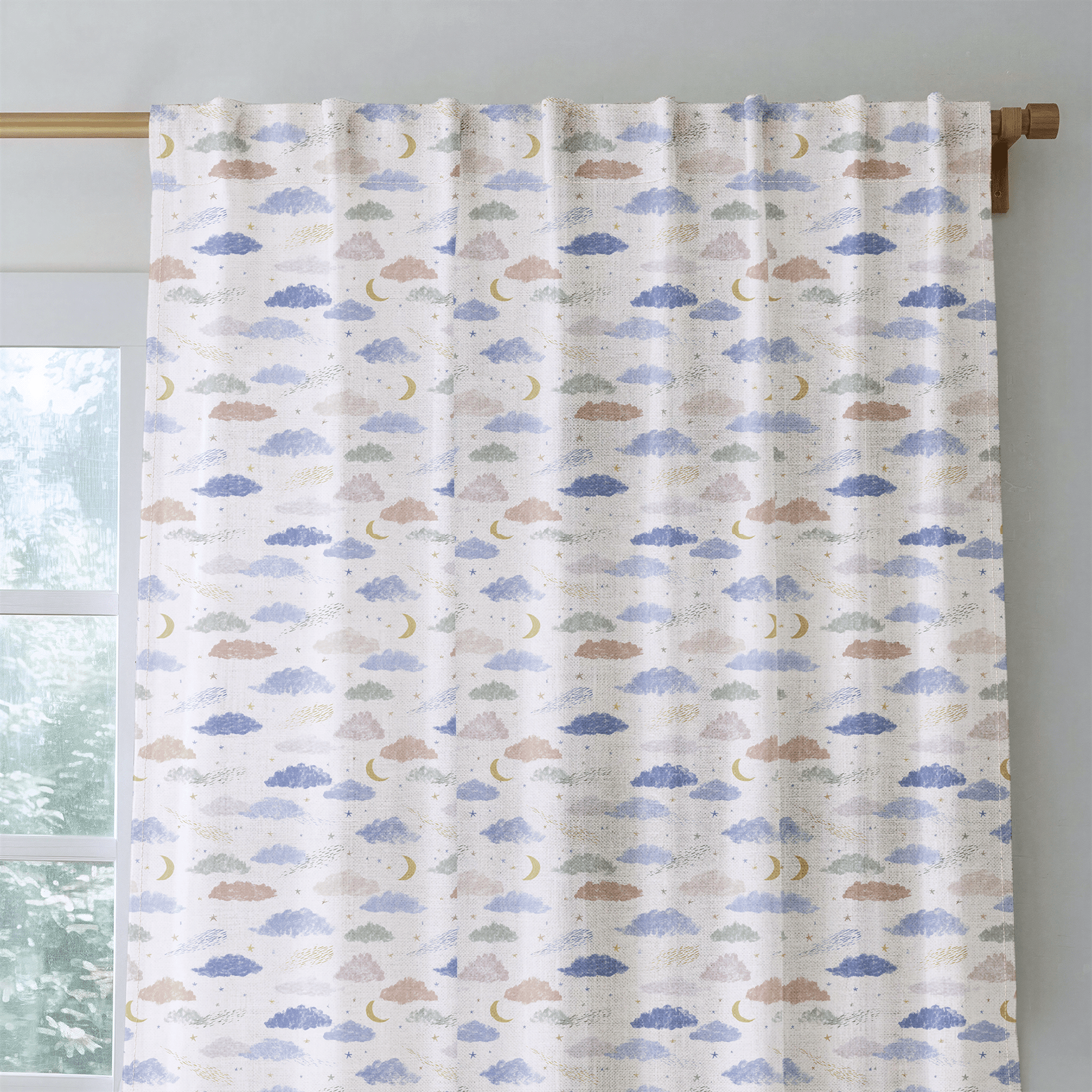 Gentle Glow - Curtain Panel - The Drapery
