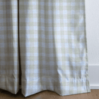 Gentle Grid - Curtain Panel - The Drapery