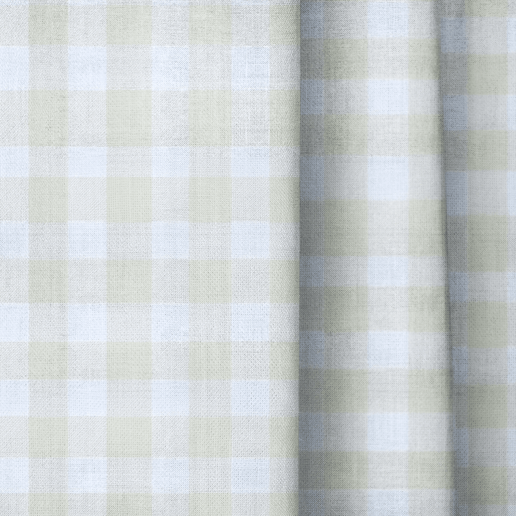 Gentle Grid - Curtain Panel - The Drapery