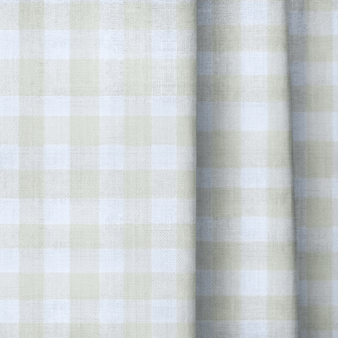 Gentle Grid - Curtain Panel - The Drapery