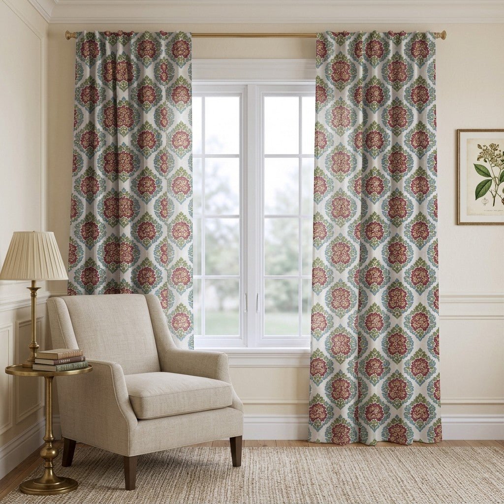 Geo Gigi - Curtain Panel - The Drapery
