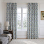 Georgia Green - Curtain Panel - The Drapery