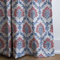 Georgia Red - Curtain Panel - The Drapery