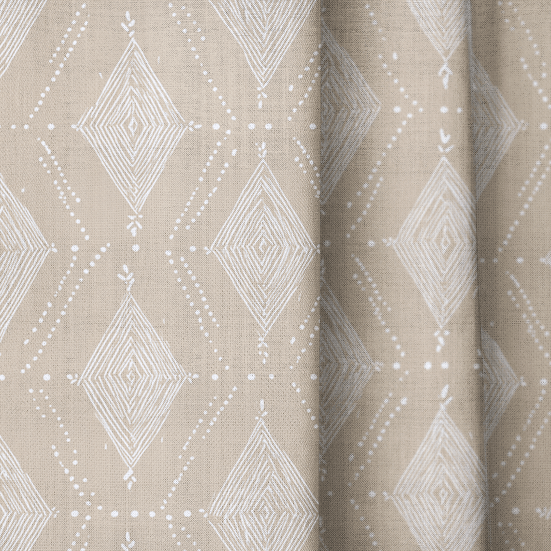 Gianna Sand - Curtain Panel - The Drapery