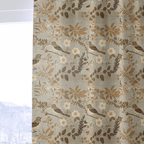 Gilded Birch - Curtain Panel - The Drapery