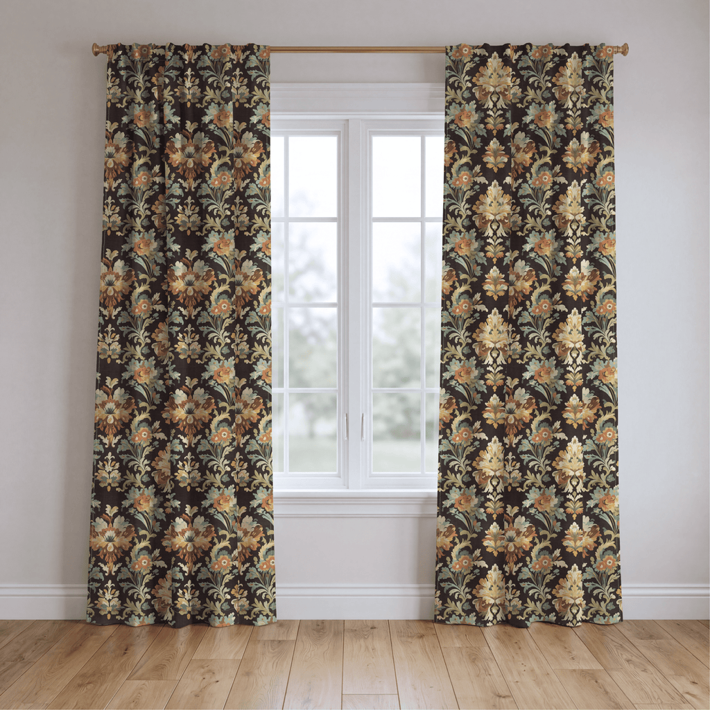 Gilded Sage - Curtain Panel - The Drapery