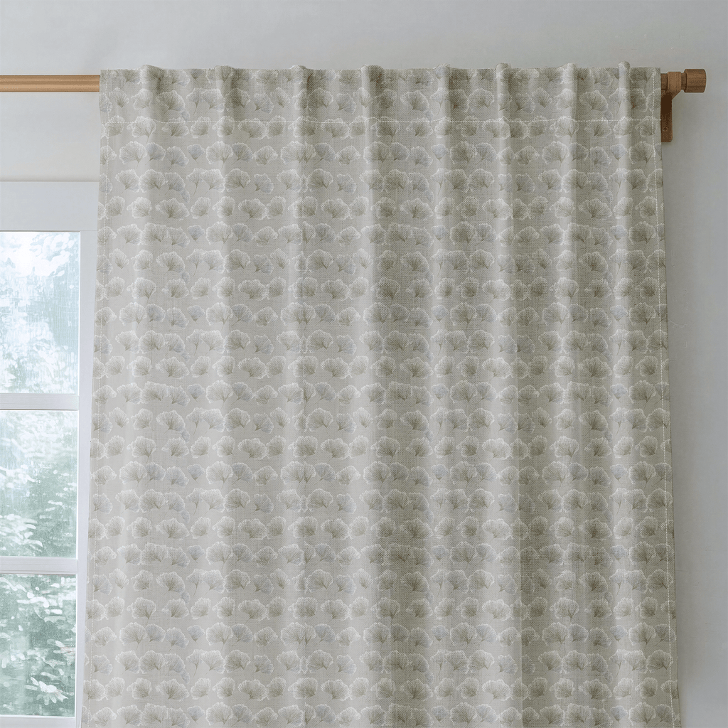 Ginkgo Drift - Curtain Panel - The Drapery